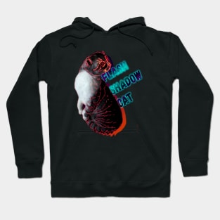 Flash shadow cat Hoodie